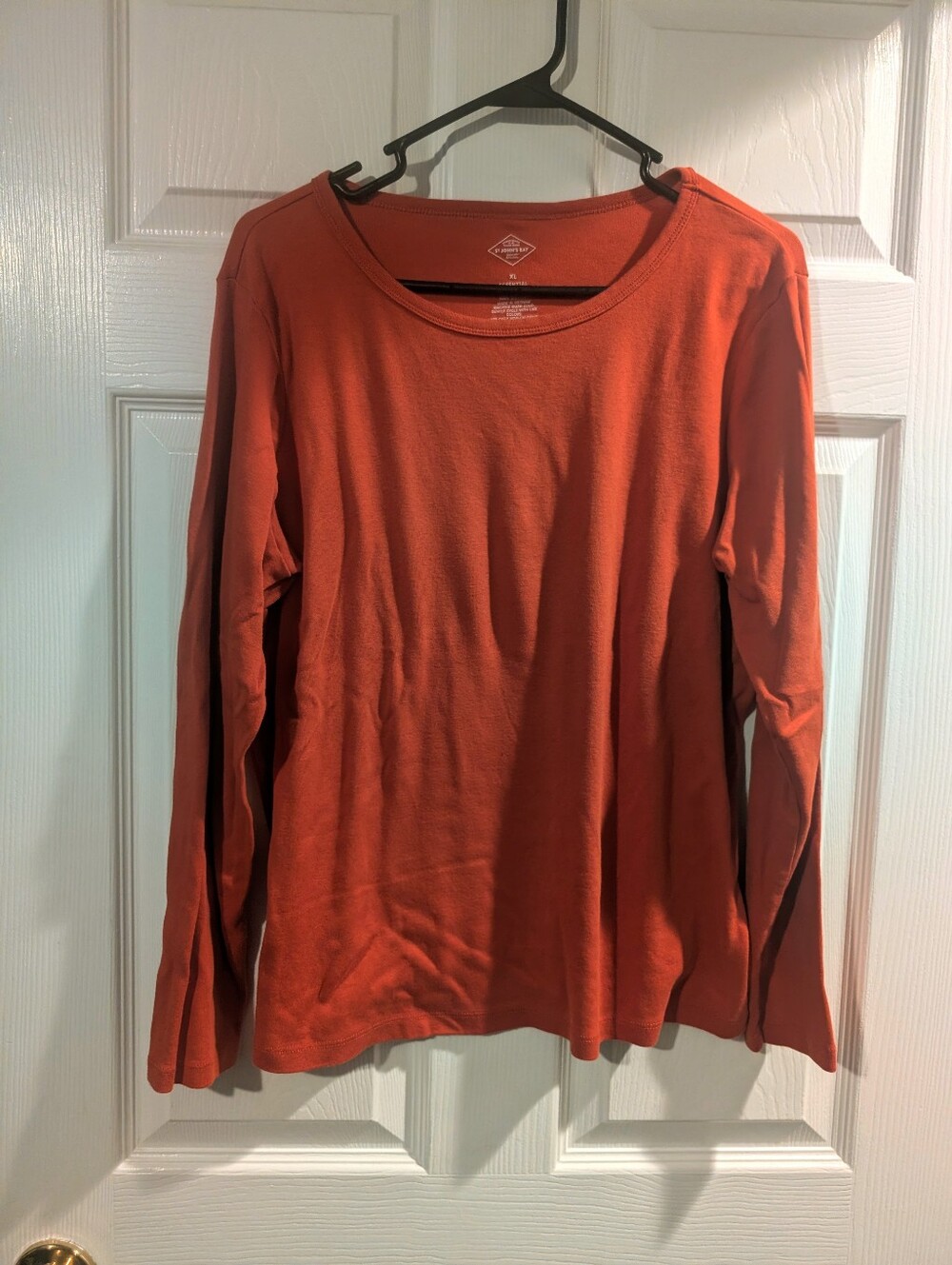 St. John's Bay Long Sleeve Tee - Coral(Pick Any 2 Items-Pay For One)
